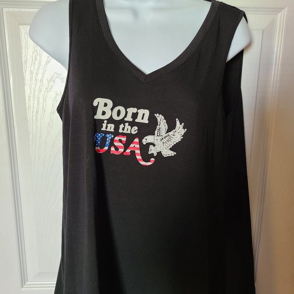 NWT Lularoe Black Kristina Tank Sz XS